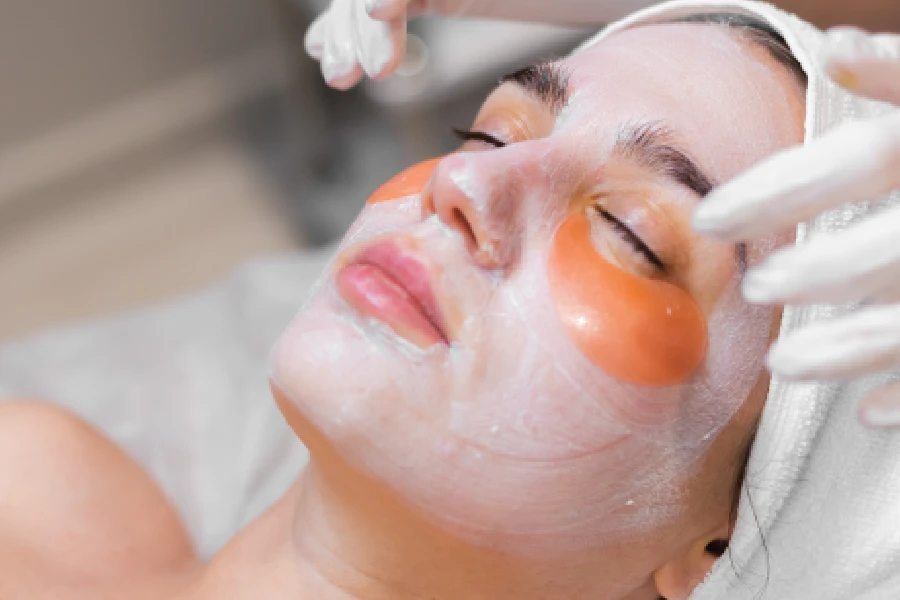 Brightening facial for glowing skin